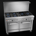 Thumbnail image #3 for Southbend Ultimate 48-Inch Gas Restaurant Range with 7 Top Burners, Convection Oven, and Cabinet Base