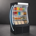 Thumbnail image #3 for Beverage-Air Breeze BZ13HC-B 30-Inch Wide Vertical Open Display Case, 13.0 Cu. Ft., Black Exterior