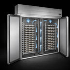 Thumbnail image #3 for Baxter Manufacturing PW3S-40.5"D-FL Triple-Wide Roll-In Proofer Cabinet, 2-Door, Stainless Steel, Digital Controls, With Floor