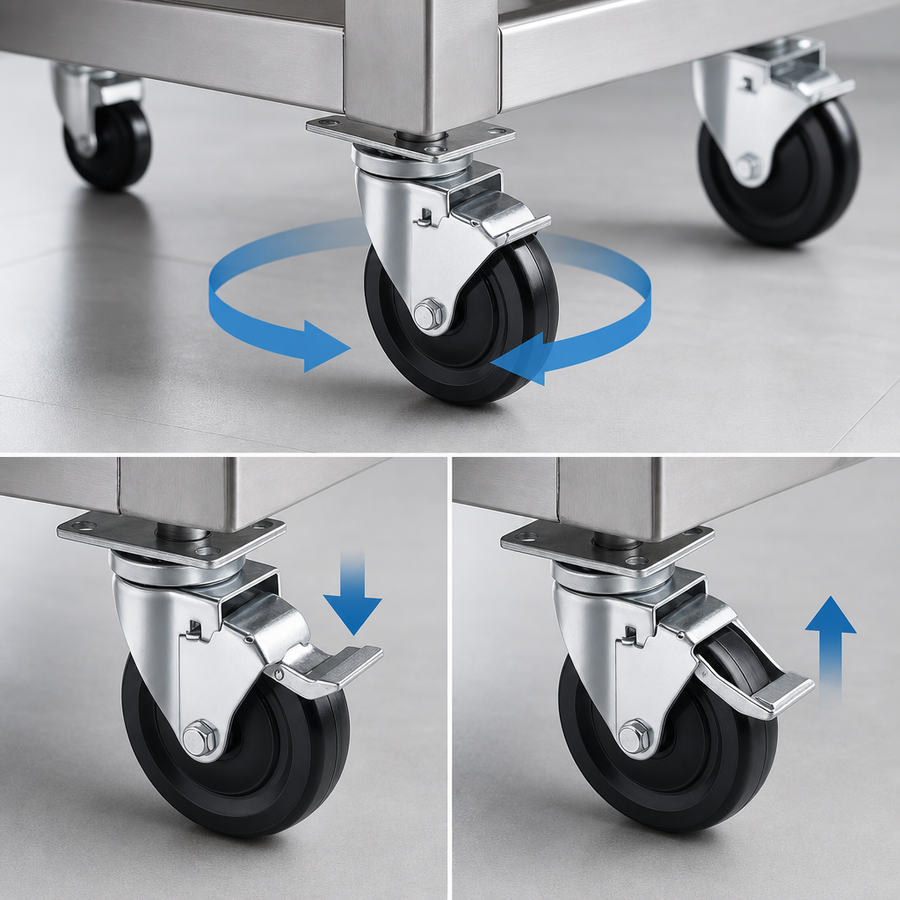Swivel With Brake