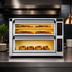 Thumbnail image #3 for PizzaMaster PM 352ED-3DW Countertop Electric Pizza Oven with 2 Decks