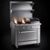 Thumbnail image #3 for Southbend Platinum 32-Inch Heavy Duty Floor Model Gas Range with 2 Open Burners, 16-Inch Charbroiler, and Convection Oven
