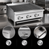 Thumbnail image #4 for CookRite ATCB-36 36-Inch Countertop Natural Gas Charbroiler with 3 Burners and Lava Briquettes