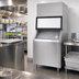 Thumbnail image #3 for Maxx Ice 30-Inch Modular Full Dice Ice Machine with 400 lb Storage Bin, Air-Cooled, Stainless Steel, 1000 lb/Day