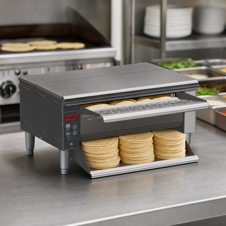 Product image #3 for Star Electric Rolling Tortilla Warmer, 1,350 6-Inch Tortillas/Hour