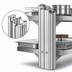 Thumbnail image #3 for 60-Inch Heavy-Duty Floor-to-Ceiling Back-to-Back Aluminum Upright for Cantilevered Shelving