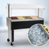 Thumbnail image #3 for Eagle Group Service Mate Portable Ice-Cooled Buffet Cold Pan Unit, 4-Pan, 63-1/2 Inch Wide