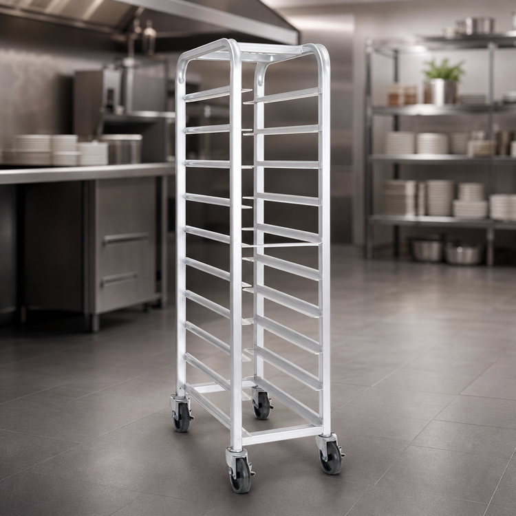 Product image #3 for Lifetime Tough Heavy-Duty End-Load Aluminum Platter Rack for 9 10.5-Inch Platters