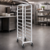Thumbnail image #3 for Lifetime Tough Heavy-Duty End-Load Aluminum Platter Rack for 9 10.5-Inch Platters