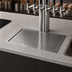 Thumbnail image #3 for Advance Tabco 18 x 48 Inch Drop-In Countertop Drain Pan with Removable Stainless Steel Drip Tray, 16 Gauge 300 Series Stainless Steel