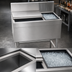 Thumbnail image #3 for Eagle Spec-Bar 60-Inch Underbar Insulated Combo Ice Bin/Bottle Unit, 100 lb. Capacity