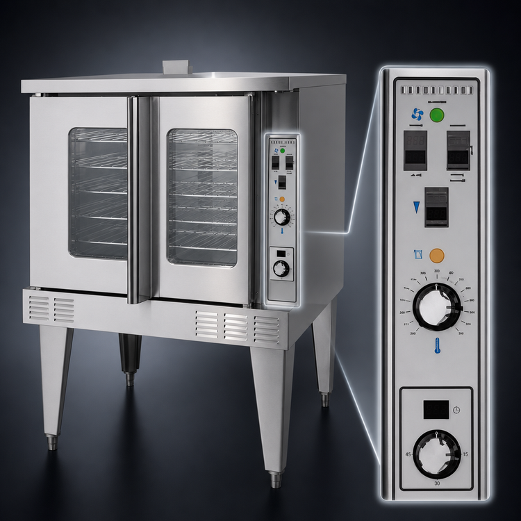 Product image #3 for Garland Signature Master Series High-Voltage Electric Single-Deck Standard-Depth Convection Oven
