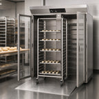 Thumbnail image #3 for Doyon Baking Equipment (Middleby) E236R Roll-In Two-Section Proofer Cabinet with Full-View Glass Doors, Stainless Steel