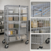 Thumbnail image #3 for Quantum Mobile Wire Security Cage, 36 x 21 x 69 Inches, Chrome Plated