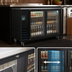 Thumbnail image #3 for IKON Refrigeration 61-Inch Back Bar Cooler with 2 Sliding Glass Doors, 14.16 Cu. Ft.