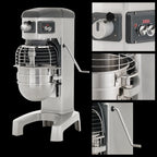 Thumbnail image #3 for Hobart Food Machines - Mixers HL300C-1STD Correctional 30-Quart Floor Planetary Mixer, 3-Speed, #12 Hub, 15-Minute Timer