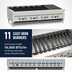 Thumbnail image #3 for Vulcan VCCB60 60-Inch Low Profile Countertop Gas Charbroiler
