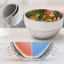 Thumbnail image #3 for Vollrath Double Wall Round Stainless Steel Serving Bowl, 1.7 Quart, Mirror/Satin Finish