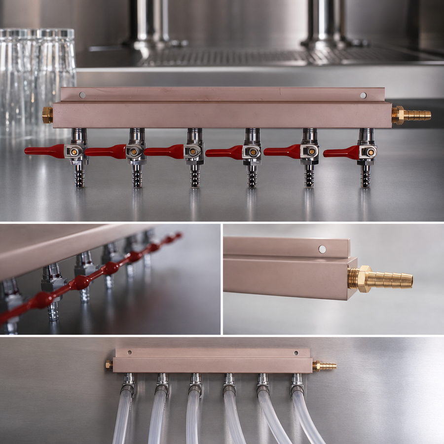 Six-Product Manifold