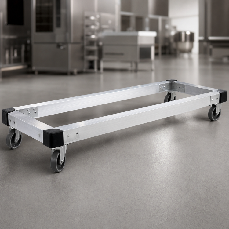 Product image #3 for Metro 72 x 18 Inch Aluminum Truck Dolly Frame with Corner Bumpers