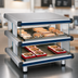 Thumbnail image #3 for Hatco Glo-Ray Designer Slant 2-Shelf Countertop Merchandising Display Warmer, 30.25 Inches
