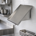 Thumbnail image #3 for Wall-Mount Slant Rack Shelf, 21 Inch Wide, Stainless Steel
