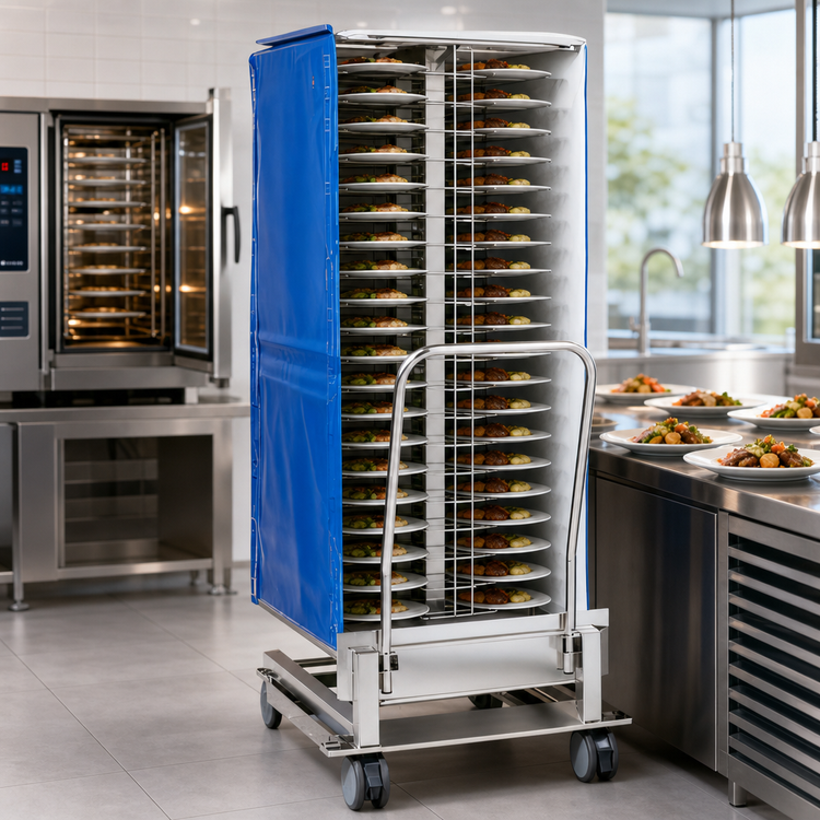 Product image #3 for RATIONAL Banquet Finishing System for SelfCookingCenter 202/CMP 202, 84-Plate Mobile Rack