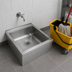 Thumbnail image #3 for Advance Tabco Floor-Mounted Stainless Steel Mop Sink with 24