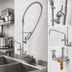 Thumbnail image #3 for T&S Brass Big-Flo EasyInstall Wall-Mount Pre-Rinse Unit with Add-On Faucet and 14-Inch Swing Nozzle