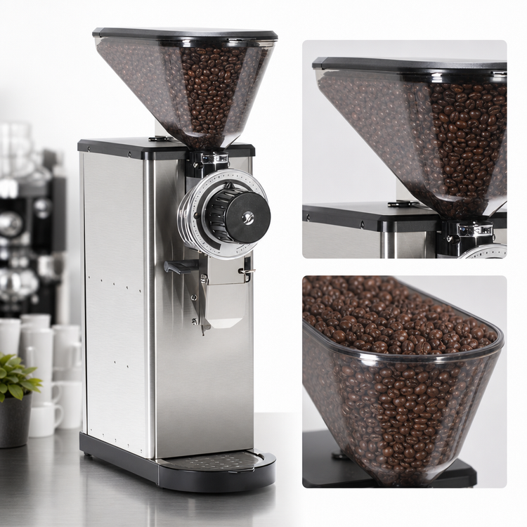 Product image #3 for BUNN GVH-3 Commercial Burr Coffee Grinder with 3 lb Visual Hopper