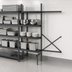 Thumbnail image #3 for Metro SmartLever Cantilevered Shelving Add-On Kit for 42 x 30 Inch Shelves