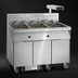 Thumbnail image #3 for Imperial 5-Tank Electric Floor Fryer with Built-In Filter System and Dump Station