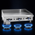 Thumbnail image #3 for Imperial IMGA-3628 Countertop Gas Griddle, 36-Inch x 24-Inch Smooth Polished Steel Plate, Manual Controls