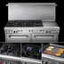 Thumbnail image #3 for Southbend Ultimate 60-Inch Gas Restaurant Range with 24-Inch Griddle, Standard Oven, and Convection Oven