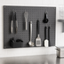 Thumbnail image #3 for Cambro Camshelving Elevation Series Wall-Mounted Peg Board, 30 x 48 Inches, Black