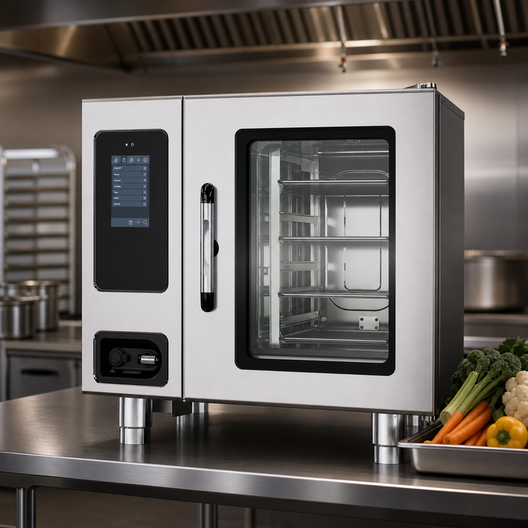 Product image #3 for Alto-Shaam Prodigi™ Classic 6-10G Countertop Boiler-Free Gas Combi Oven/Steamer