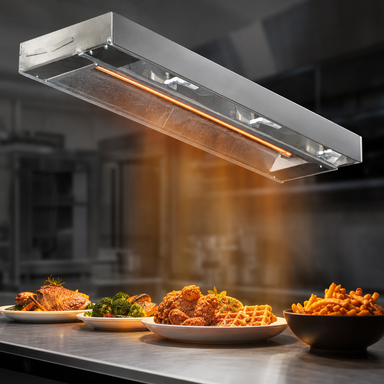 Product image #3 for Eagle Group RedHots 36-Inch Single Rod-Type High-Watt Remote Strip Heat Lamp, 208V