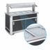 Thumbnail image #3 for Atlas Metal BLC-6-BU Mobile Buffet Cold Food Serving Counter with Iced Pan