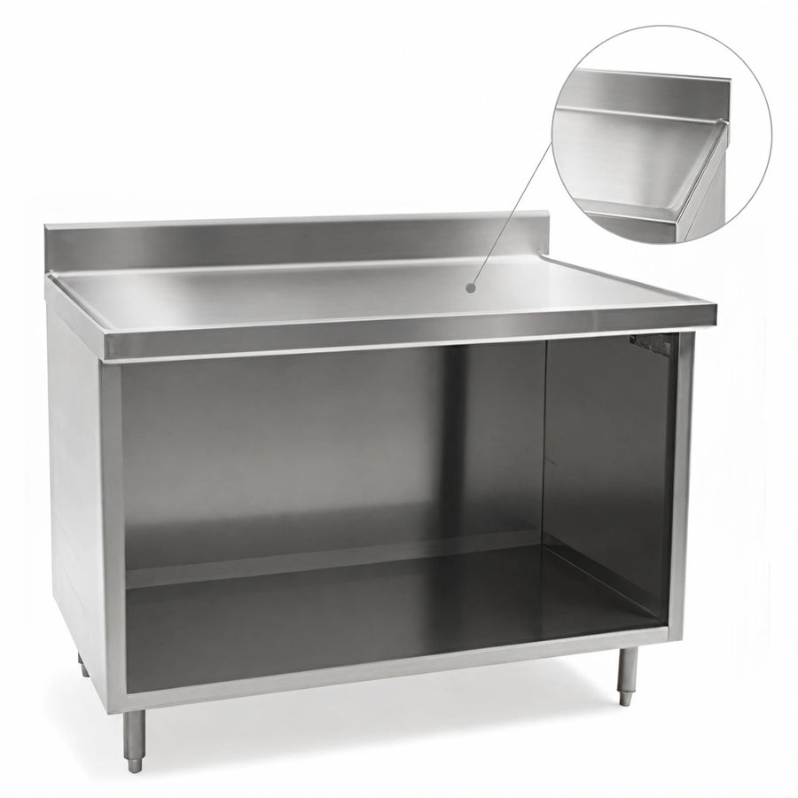 14-Gauge 304 Stainless Steel Top