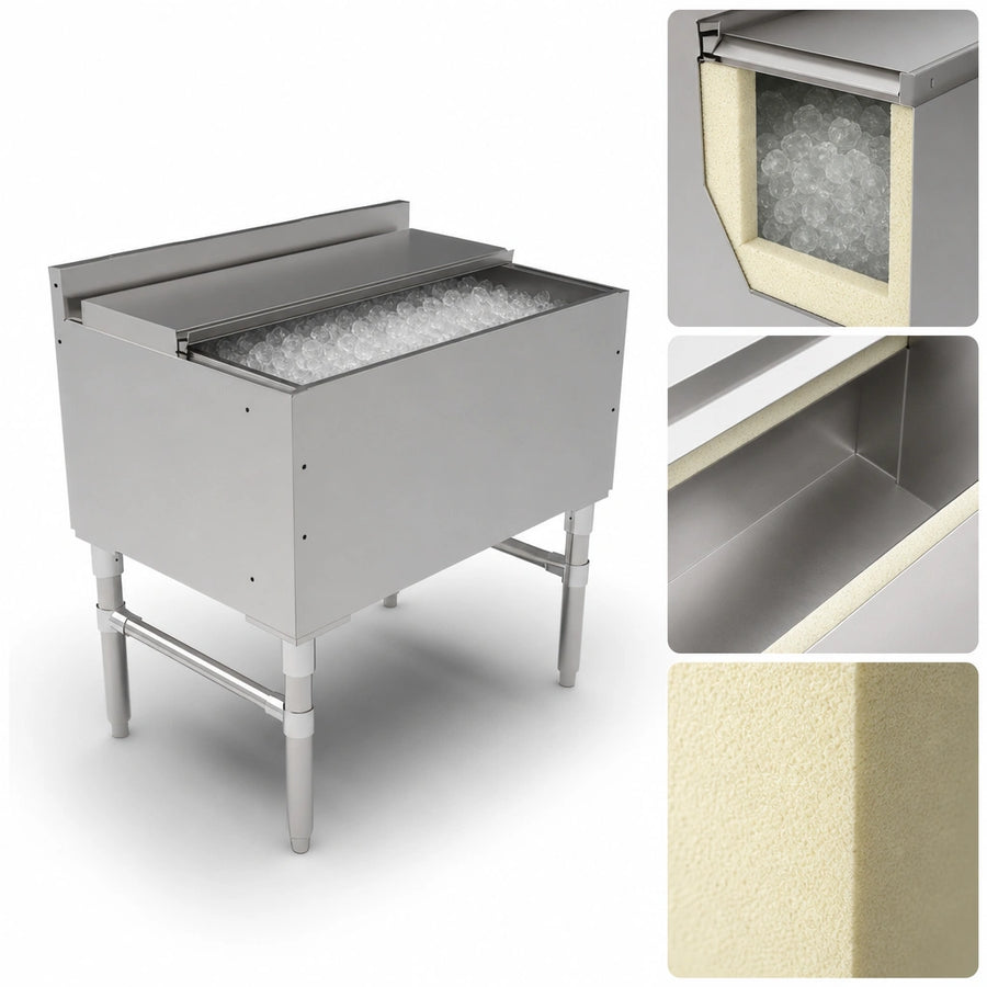 Foam Insulated Ice Bin