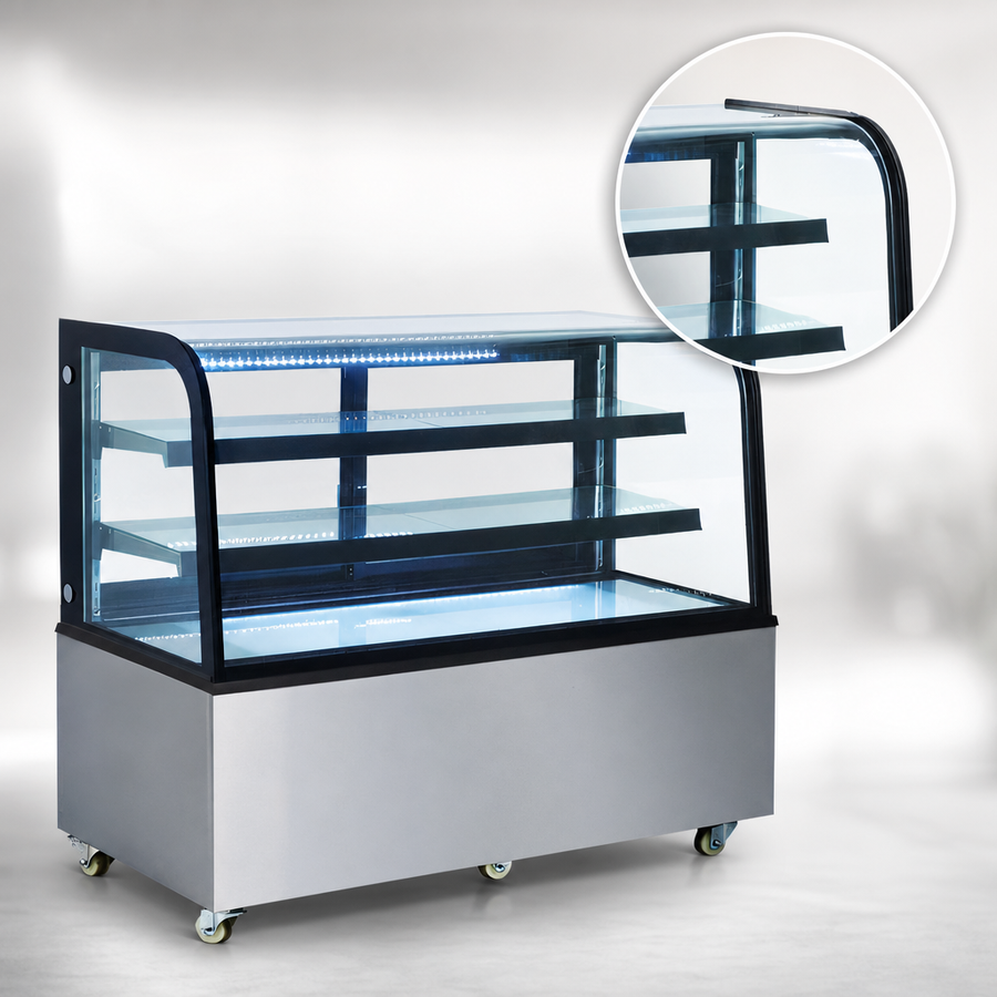 Curved Glass Front