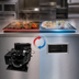Thumbnail image #3 for Hatco HCSBFR-36-F 36-Inch Built-In Flush Top Hot/Cold Shelf with Remote Refrigeration