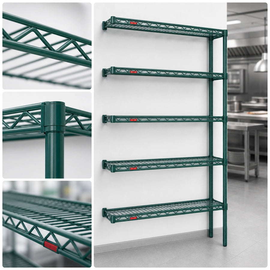 Patented QuadTruss Shelf Design