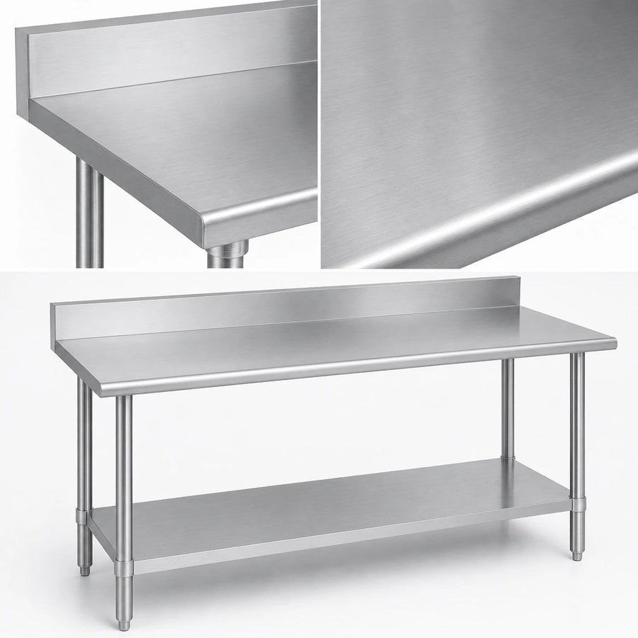 14-Gauge 300 Series Stainless Steel Top