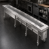 Thumbnail image #3 for Dinex DXIESSB10 10-Foot Slat Belt Tray Make-Up Motorized Conveyor