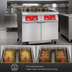 Thumbnail image #4 for Vulcan 2ER85DF 42-Inch Electric Floor Fryer with 2-Battery Configuration and 85 lb. Vat Capacity