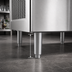 Thumbnail image #3 for Krowne 6-Inch Stainless Steel Back Bar Cooler Legs, Set of 4