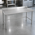 Thumbnail image #3 for Spec-Master Marine Series Stainless Steel Work Table, 108 x 24 Inches, 4-1/2-Inch Backsplash