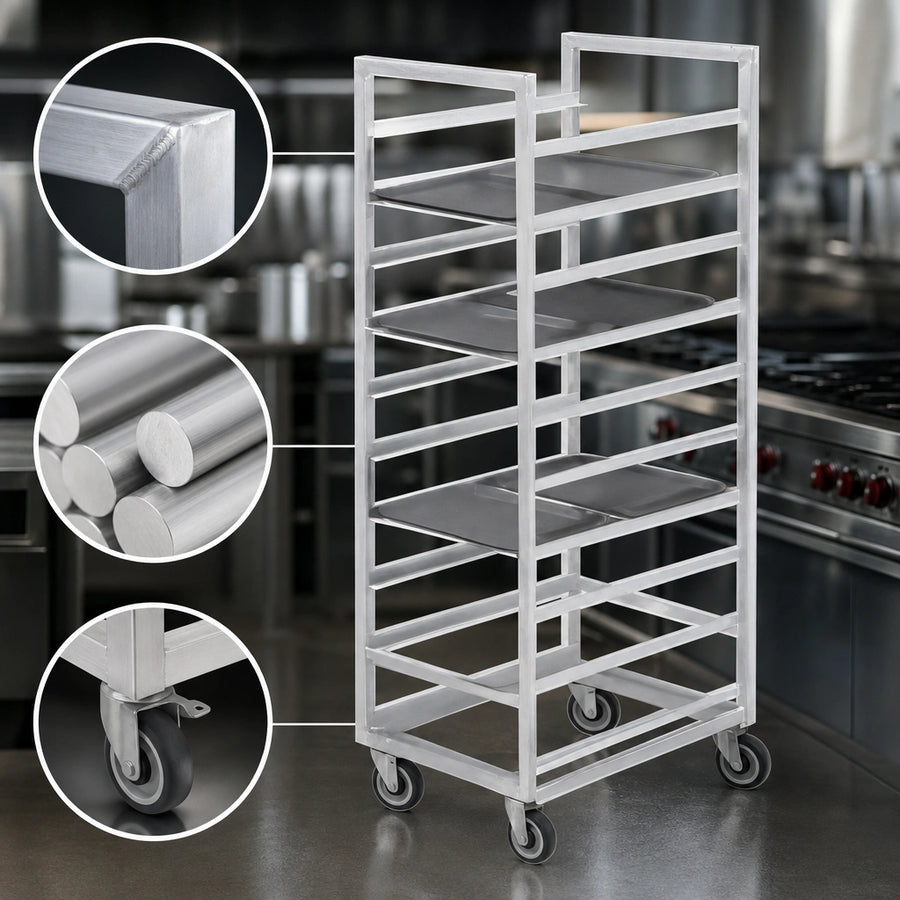 Heavy-Duty Aluminum Construction
