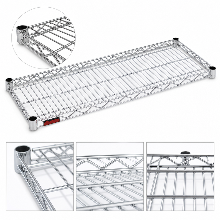 Product image #3 for Eagle Group QuadTruss Chrome Wire Shelf, 60 x 36 Inches